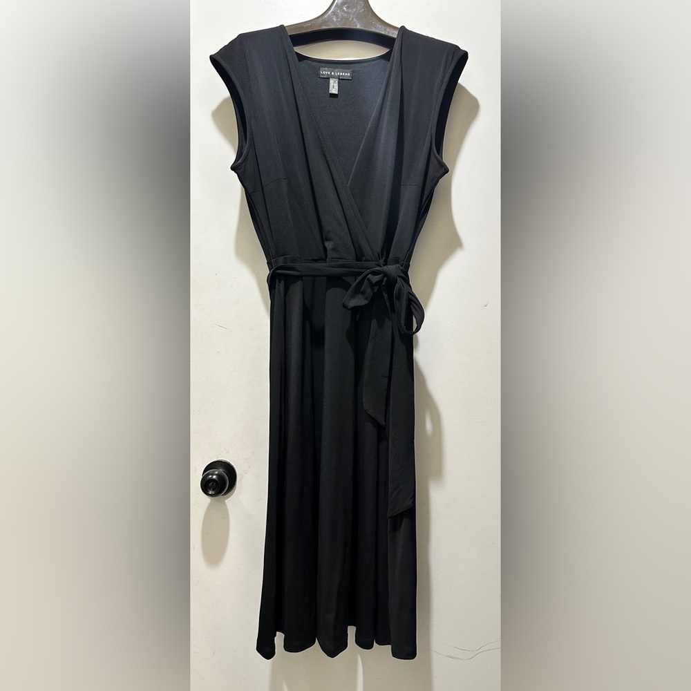 Love & Legend midi wrap dress